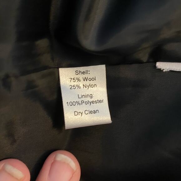 LOFT Black and gray skirt petite - Picture 4 of 4